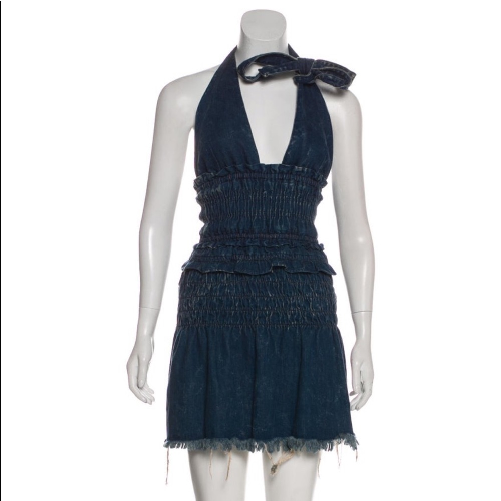 Chloé mini denim dress
